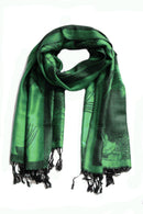 Sakkas Two Tone Rose Pashmina Scarf / Stole / Wrap