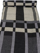 Sakkas Cayla Long Checker Box Lined Design Patterned UniSex Cashmere Feel Scarf