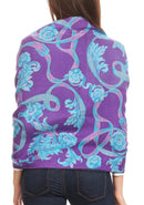 Sakkas Adele Floral Ornate Soft and Warm Pashmina Shawl Scarf Wrap Stole