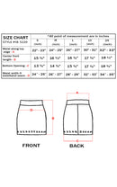 Sakkas Womens Metallic Sexy Shiny Stretchy Short Pencil Party Skirt Made in USA
