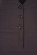 Knee Length High Waist Stretch Pencil Skirt