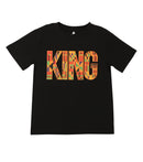 Sakkas Esi Unisex African American T-shirt Printed Kente Tee Short Sleeve