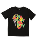 Sakkas Esi Unisex African American T-shirt Printed Kente Tee Short Sleeve#color_Print8