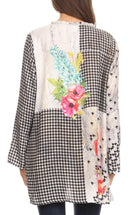 Sakkas Ince Womens Long Sleeve Everyday Top Tunic Colorful and Lightweight