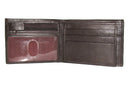 Sakkas Men's Bi-Fold Leather Wallet with 6 Card Slots/2 Coin Pkts with Gift bag