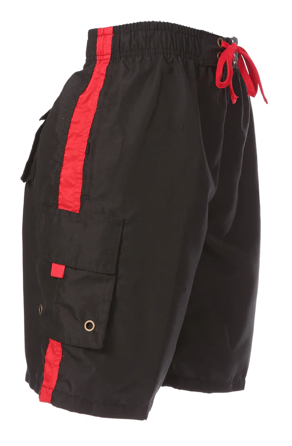 The Heroic Summer Adventure: Unleash Your Inner Superhero with Sakkas Mens Solid Color Swim Trunks