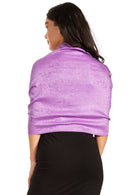 Sakkas Two Tone Vintage Jacquard Paisley Pashmina Shawl Wrap Scarf Stole