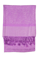 Sakkas Two Tone Vintage Jacquard Paisley Pashmina Shawl Wrap Scarf Stole