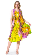 Sakkas Starlight Caftan Tank Dress / Cover Up