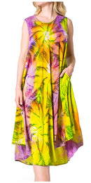 Sakkas Starlight Caftan Tank Dress / Cover Up