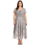 Sakkas Marigold Embroidered Fairy Dress