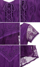 Sakkas Marigold Embroidered Fairy Dress