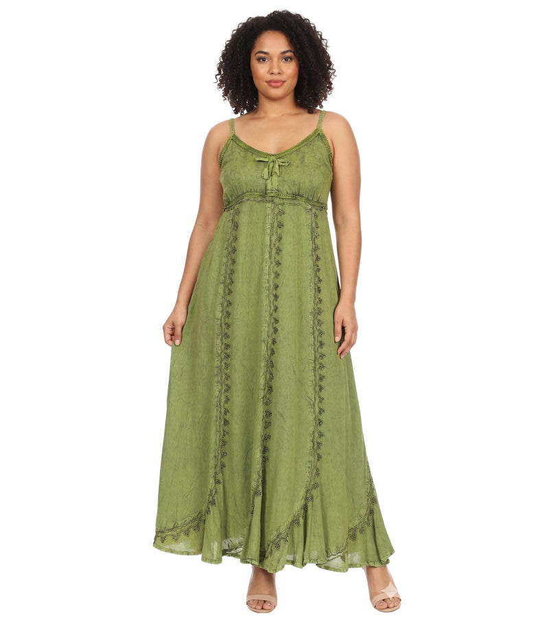 allia cross stitch long dress zimmerman maxi dress Zimmerman Black Allia Floral Cross Stitch Maxi Dress -manno.blog