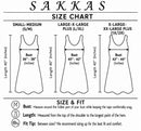 Sakkas Magdilena Stonewashed Corset Front Embroidered Dress
