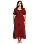 Sakkas Bridget Renaissance Dress