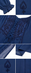 Sakkas Bridget Renaissance Dress
