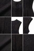 Sakkas Kevina Stonewashed Rayon Embroidered Dress