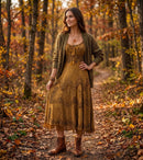 Sakkas Stonewashed Rayon Embroidered Adjustable Spaghetti Straps Long Dress