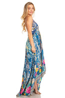 Sakkas Lizi 2025 Womens Maxi High-low Halter Handkerchief Long Dress Beach Party