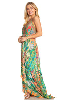Sakkas Lizi 2025 Womens Maxi High-low Halter Handkerchief Long Dress Beach Party