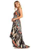 Sakkas Lizi 2025 Womens Maxi High-low Halter Handkerchief Long Dress Beach Party
