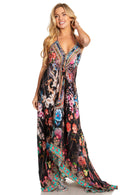 Sakkas Lizi 2025 Womens Maxi High-low Halter Handkerchief Long Dress Beach Party