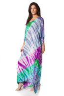 Sakkas Catia Women's Boho Casual Long Maxi Caftan Dress Kaftan Cover-up LougeWear