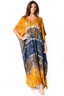 Sakkas Catia Women's Boho Casual Long Maxi Caftan Dress Kaftan Cover-up LougeWear