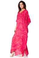 Sakkas Catia Women's Boho Casual Long Maxi Caftan Dress Kaftan Cover-up LougeWear