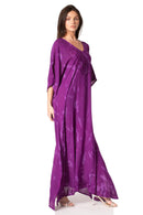 Sakkas Catia Women's Boho Casual Long Maxi Caftan Dress Kaftan Cover-up LougeWear