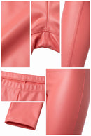 Sakkas Footless Ultra Slim Fit Matte Liquid Wet Look Leggings