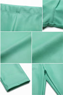 Sakkas Footless Ultra Slim Fit Matte Liquid Wet Look Leggings