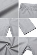 Sakkas Footless Ultra Slim Fit Matte Liquid Wet Look Leggings