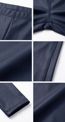 Sakkas Footless Ultra Slim Fit Matte Liquid Wet Look Leggings