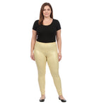 Sakkas Footless Ultra Slim Fit Matte Liquid Wet Look Leggings