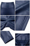Sakkas Matte Liquid High Waist Stretch Leggings - Made in USA