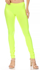 Sakkas Matte Liquid High Waist Stretch Leggings - Made in USA