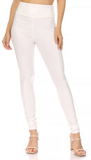 Sakkas Matte Liquid High Waist Stretch Leggings - Made in USA