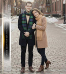 Sakkas Booker Cashmere Feel Solid Colored Unisex Winter Scarf With Fringe