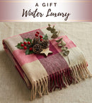 Sakkas Booker Cashmere Feel Solid Colored Unisex Winter Scarf With Fringe