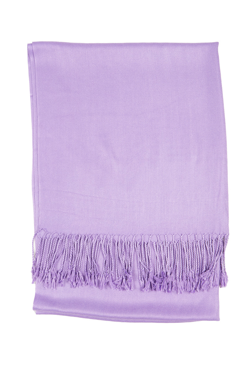 Sakkas Large Soft Silky Pashmina Shawl Wrap Scarf Stole in Solid Colors
