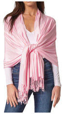 Sakkas 78" X 28" Rayon from Bamboo Soft Solid Pashmina Feel Shawl / Wrap / Stole