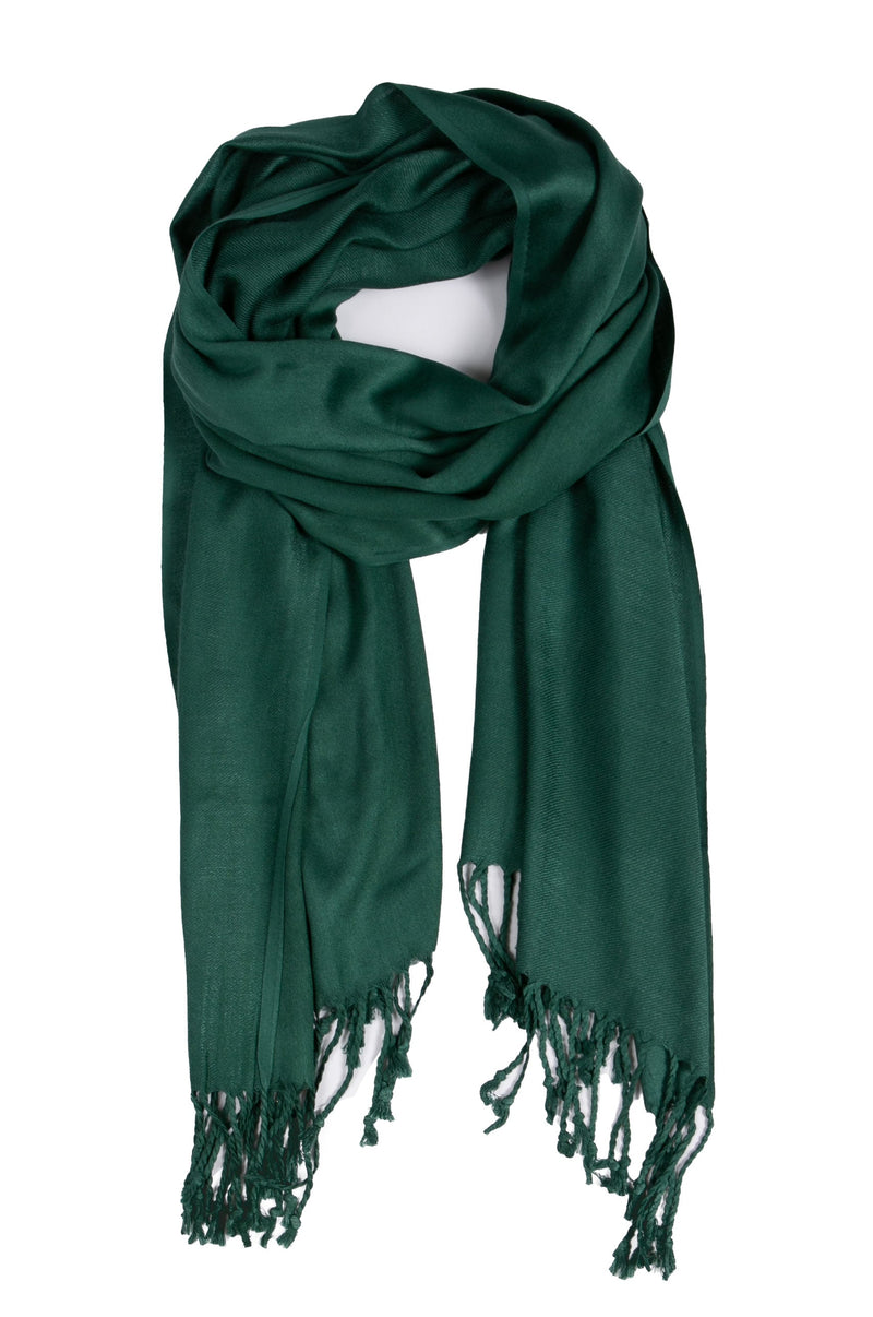 Sakkas 78" X 28" Rayon from Bamboo Soft Solid Pashmina Feel Shawl / Wrap / Stole