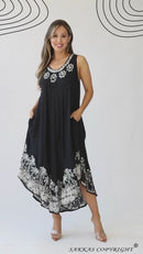Sakkas Sundari Caftan Tank Dress / Cover Up