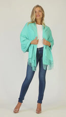 Sakkas Iris Warm Super Soft Cashmere Feel Pashmina Shawl Wrap Scarf for Women - Weddings, Festivals, Travel & Daily Wear