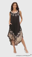 Sakkas Sundari Caftan Tank Dress / Cover Up