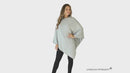 Sakkas Laurel Women's Super Soft Lightweight Cape Poncho Blanket Shawl Pullover