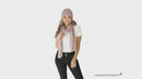 Sakkas Coline Soft Heather Chunky Cable knit Hat and Scarf Set Warm Cozy Winter