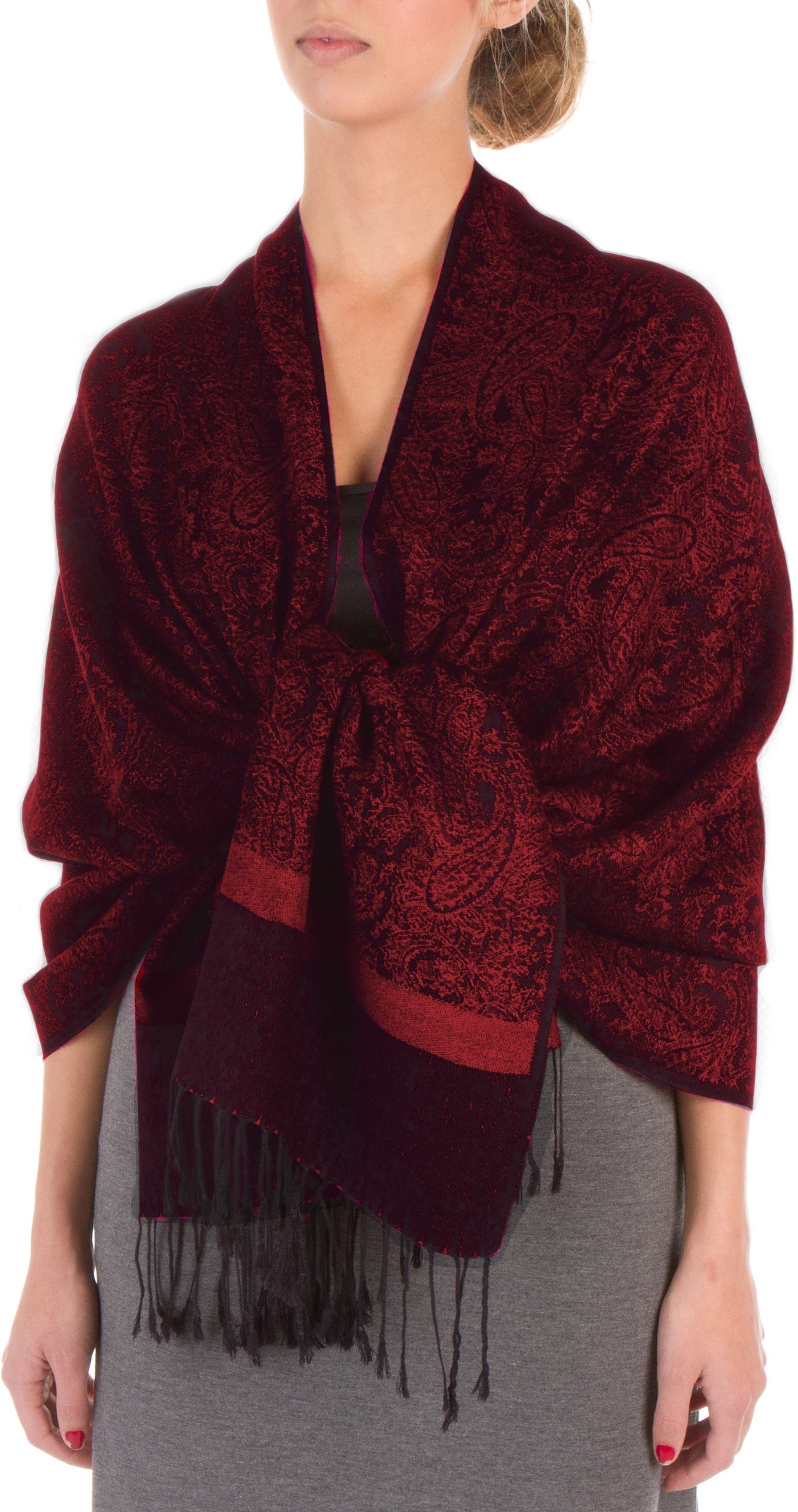 Keland Donna Tassel Pashmina Scialle Stola Cashmere Foulard Per Keland Donna Tassel Pashmina Scialle Stola Cashmere Foulard Per