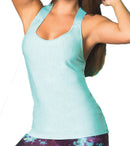 Sakkas Designer Activewear - Cynthia Loose Fit  Racerback Tank Top